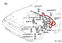 7M-GTE Cruse Control Vacuum Diagram